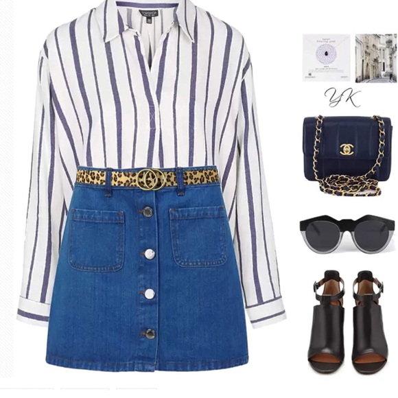 Leopard Print Genuine Leather Belt with Alloy Buckle - Picture 6 of 6